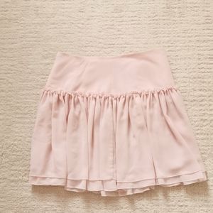 Woman Banana Republic mini light pink skirt small
